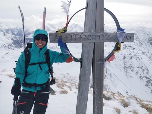 Tristkopf 2.361 m & Aleitenspitze 2.449 m (Skitour) Aleitenspitze