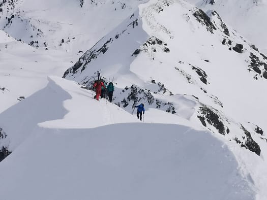 Tristkopf 2.361 m & Aleitenspitze 2.449 m (Skitour) Aleitenspitze