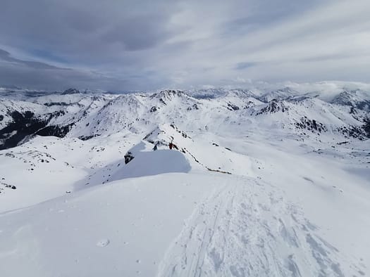 Tristkopf 2.361 m & Aleitenspitze 2.449 m (Skitour) Aleitenspitze