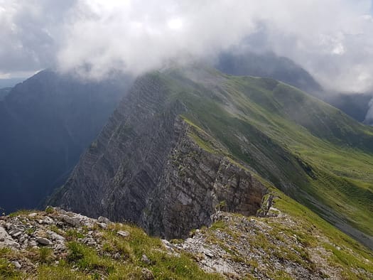 Daniel 2.340 m, Upsspitze 2.332 m, Hochschrutte 2.247 m (Wanderung) Daniel Hochschrutte Upsspitze 11