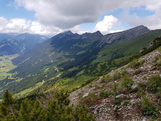 Daniel 2.340 m, Upsspitze 2.332 m, Hochschrutte 2.247 m (Wanderung) Daniel Hochschrutte Upsspitze 4