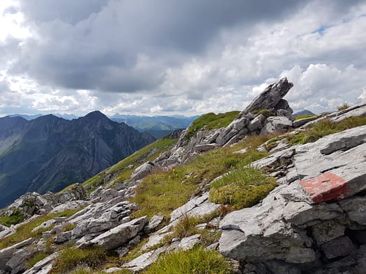 Gartnerwand 2.377 m, Bleispitze 2.225 m, Grubigstein 2.222 m (Wanderung) Gartnerwand Westrat 3