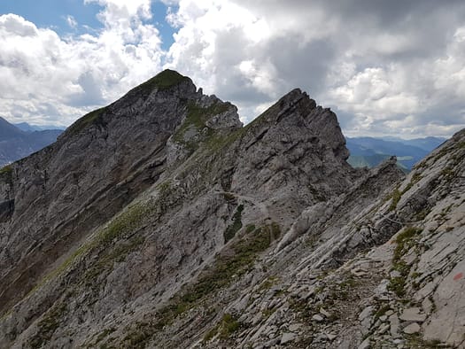 Gartnerwand 2.377 m, Bleispitze 2.225 m, Grubigstein 2.222 m (Wanderung) Gartnerwand Westrat 5