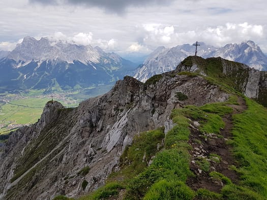Gartnerwand 2.377 m, Bleispitze 2.225 m, Grubigstein 2.222 m (Wanderung) Grubigstein