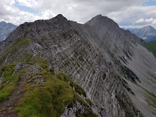 Gartnerwand 2.377 m, Bleispitze 2.225 m, Grubigstein 2.222 m (Wanderung) Grubigstein 8