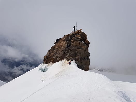 Il Naso 4.205 m, Balmenhorn 4.167 m, Schwarzhorn 4.215 m, Ludwigshöhe 4.341 m (Hochtour) Balmenhorn 2