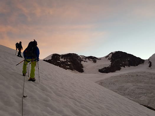 Il Naso 4.205 m, Balmenhorn 4.167 m, Schwarzhorn 4.215 m, Ludwigshöhe 4.341 m (Hochtour) Il Naso 10