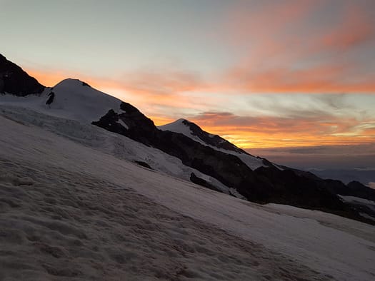 Il Naso 4.205 m, Balmenhorn 4.167 m, Schwarzhorn 4.215 m, Ludwigshöhe 4.341 m (Hochtour) Il Naso 11