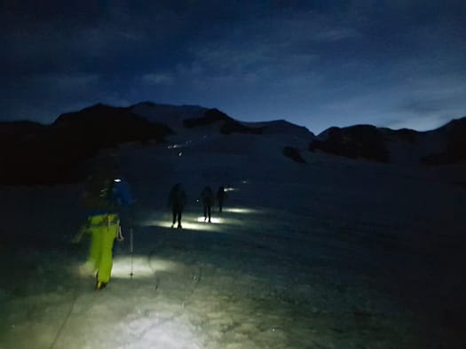 Il Naso 4.205 m, Balmenhorn 4.167 m, Schwarzhorn 4.215 m, Ludwigshöhe 4.341 m (Hochtour) Il Naso 14