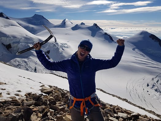 Il Naso 4.205 m, Balmenhorn 4.167 m, Schwarzhorn 4.215 m, Ludwigshöhe 4.341 m (Hochtour) Il Naso 4