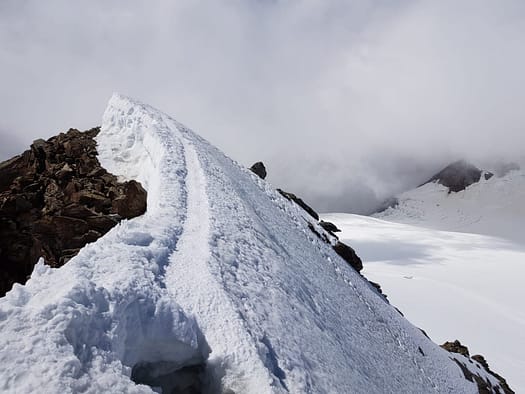 Il Naso 4.205 m, Balmenhorn 4.167 m, Schwarzhorn 4.215 m, Ludwigshöhe 4.341 m (Hochtour) Schwarzhorn 3