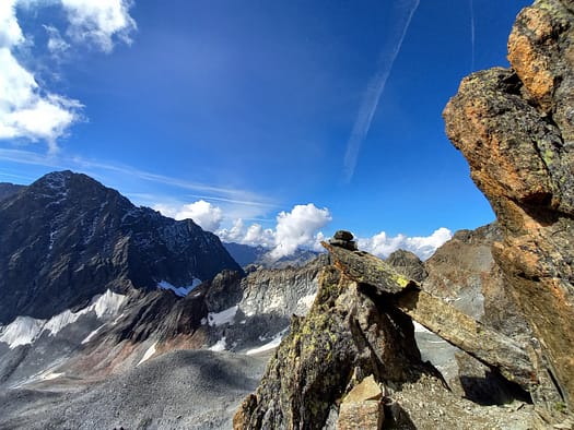 Verpeilspitze 3.423 m (Wanderung) 20200912 120643