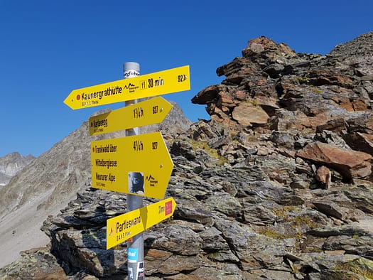 Partleswand 3.096 m (Wanderung) Partleswand Wanderung 13