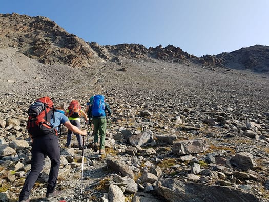 Partleswand 3.096 m (Wanderung) Partleswand Wanderung 15