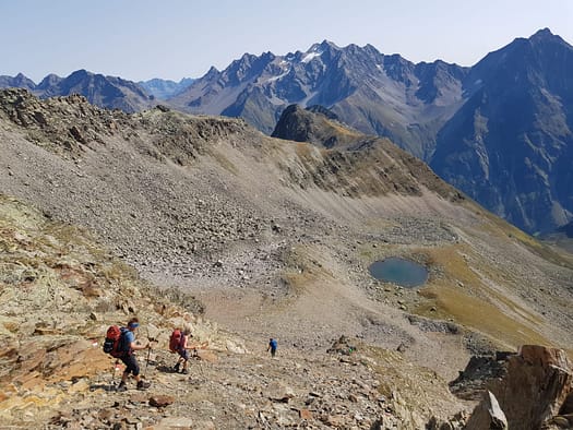 Partleswand 3.096 m (Wanderung) Partleswand Wanderung 6