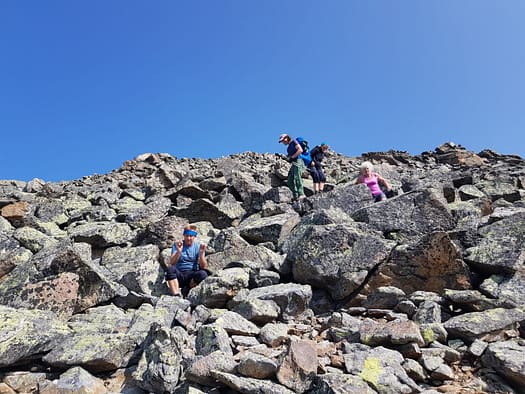 Partleswand 3.096 m (Wanderung) Partleswand Wanderung 8