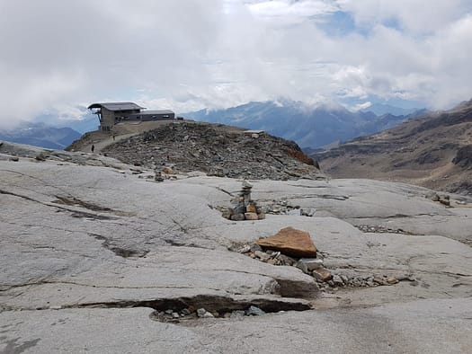 Parrotspitze 4.432 m, Vincentpyramide 4.215 m, Punta Giordani 4.046 m (Hochtour) Punta Giodani 1