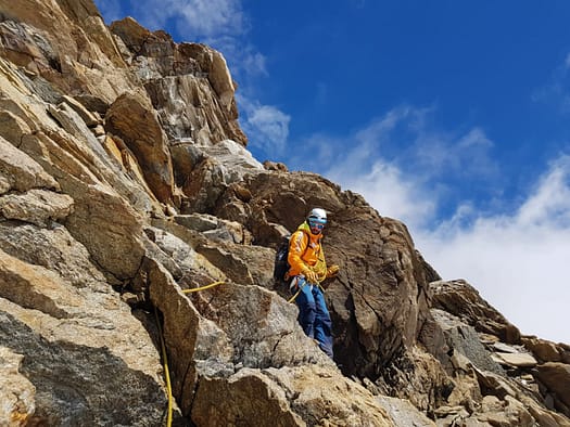 Parrotspitze 4.432 m, Vincentpyramide 4.215 m, Punta Giordani 4.046 m (Hochtour) Punta Giodani 9