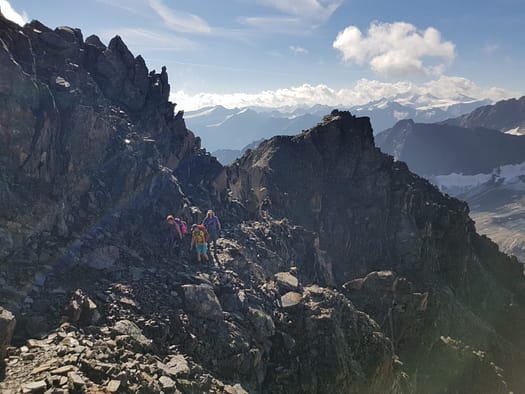 Verpeilspitze 3.423 m (Wanderung) Verpeilspitze 6
