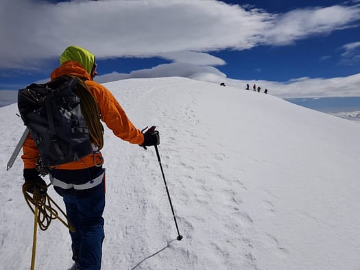 Parrotspitze 4.432 m, Vincentpyramide 4.215 m, Punta Giordani 4.046 m (Hochtour) Vincentpyramide 3