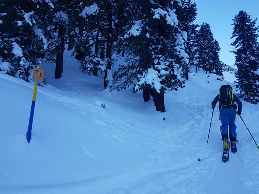 Schöntalspitze 3.002 m (Skitour) Schoentalspitze 2