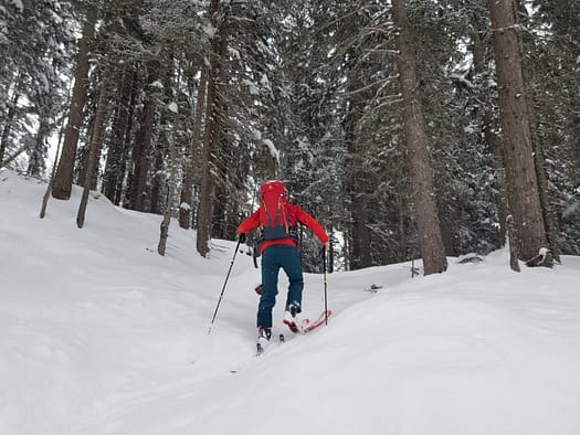 Eggalm Bergstation 2.005 m (Skitour) Eggalm Skitour 2