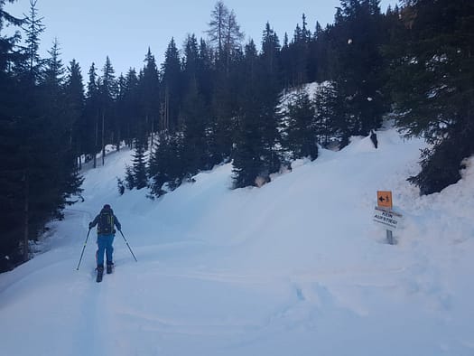 Rotes Kinkerle "Scharte" 2.727 m (Skitour) Rotes Kinkerle Scharte Skitour 19