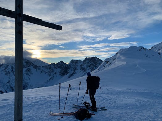 Seefelder Joch 2.060 m (Pistenskitour) Seefelder Joch Skitour 8