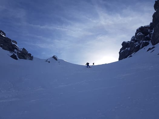 Ampferstein 2.556 m (Skitour) Ampferstein Skitour 1