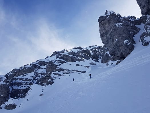 Ampferstein 2.556 m (Skitour) Ampferstein Skitour 19