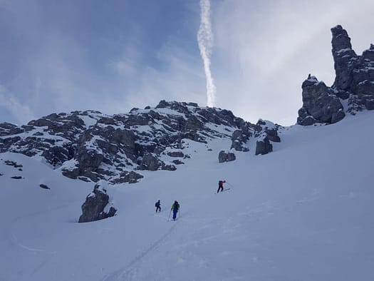 Ampferstein 2.556 m (Skitour) Ampferstein Skitour 22