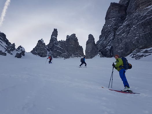 Ampferstein 2.556 m (Skitour) Ampferstein Skitour 26