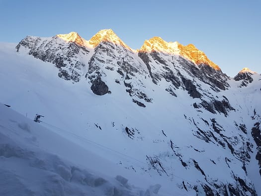 Schwarzenstein 3.369 m & Felsköpfl 3.235 m (Skitour) Schwarzenstein Felskoepfl Skitour 1