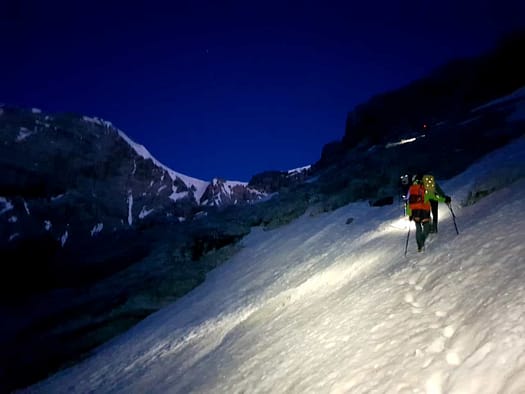 Ortler 3.905 m über Hintergrat (Hochtour) Ortler 3.905 m ueber Hintergrat Hochtour 12