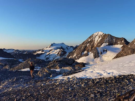Ortler 3.905 m über Hintergrat (Hochtour) Ortler 3.905 m ueber Hintergrat Hochtour 24