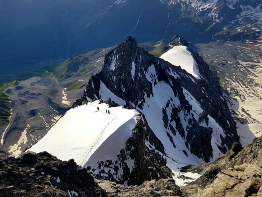 Ortler 3.905 m über Hintergrat (Hochtour) Ortler 3.905 m ueber Hintergrat Hochtour 29
