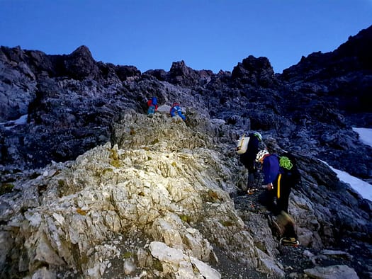 Ortler 3.905 m über Hintergrat (Hochtour) Ortler 3.905 m ueber Hintergrat Hochtour 42