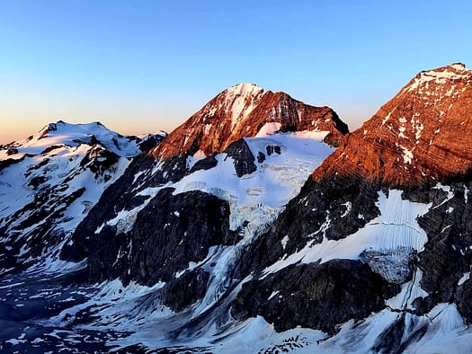 Ortler 3.905 m über Hintergrat (Hochtour) Ortler 3.905 m ueber Hintergrat Hochtour 46