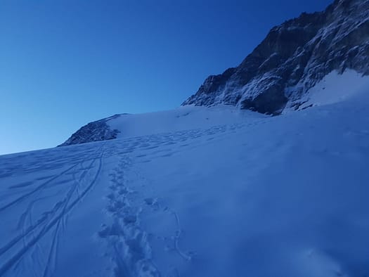 Obergabelhorn 4.063 m Versuch (Hochtour) Obergabelhorn 4.063 m Hochtour 10