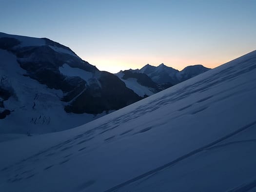 Obergabelhorn 4.063 m Versuch (Hochtour) Obergabelhorn 4.063 m Hochtour 11