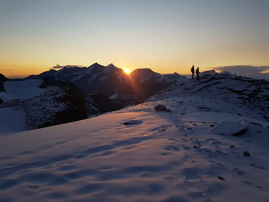 Obergabelhorn 4.063 m Versuch (Hochtour) Obergabelhorn 4.063 m Hochtour 4