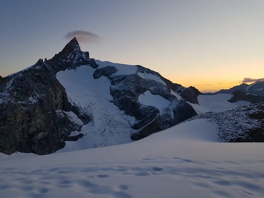 Obergabelhorn 4.063 m Versuch (Hochtour) Obergabelhorn 4.063 m Hochtour 8