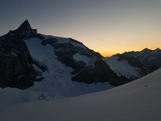 Obergabelhorn 4.063 m Versuch (Hochtour) Obergabelhorn 4.063 m Hochtour 9