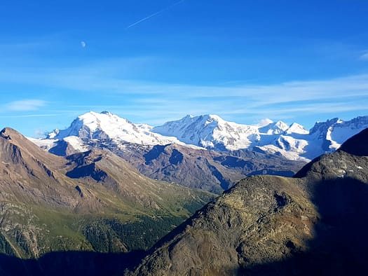 Weisshorn 4.506 m über'n Normalweg / Ostgrat (Hochtour) Weisshorn 4.506 m uebern Normalweg Ostgrat Hochtour 31