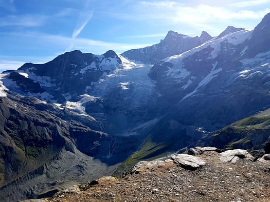 Weisshorn 4.506 m über'n Normalweg / Ostgrat (Hochtour) Weisshorn 4.506 m uebern Normalweg Ostgrat Hochtour 32