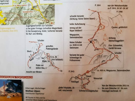 Weisshorn 4.506 m über'n Normalweg / Ostgrat (Hochtour) Weisshorn 4.506 m uebern Normalweg Ostgrat Hochtour 37 rotated e1630309361604