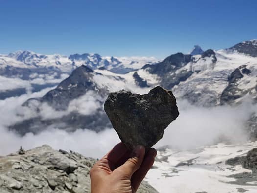 Weisshorn 4.506 m über'n Normalweg / Ostgrat (Hochtour) Weisshorn 4.506 m uebern Normalweg Ostgrat Hochtour 4