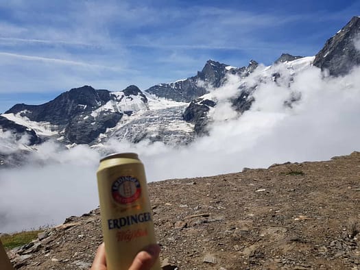 Weisshorn 4.506 m über'n Normalweg / Ostgrat (Hochtour) Weisshorn 4.506 m uebern Normalweg Ostgrat Hochtour 42