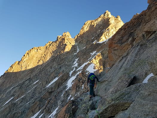 Zinalrothorn 4.221 m über'n Süd-Ostgrat (Hochtour) Zinalrothorn 4.221 m uebern Sued Ostgrat Hochtour 19