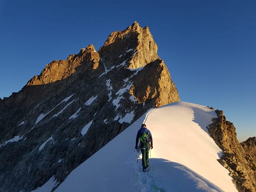 Zinalrothorn 4.221 m über'n Süd-Ostgrat (Hochtour) Zinalrothorn 4.221 m uebern Sued Ostgrat Hochtour 20